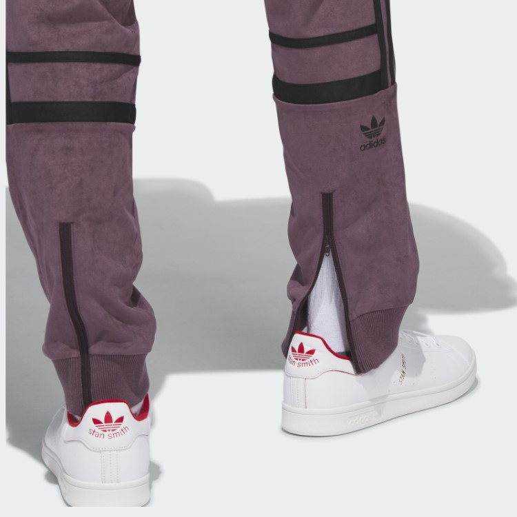 Calça De Pelúcia Marrom Adicolor Classics Adidas