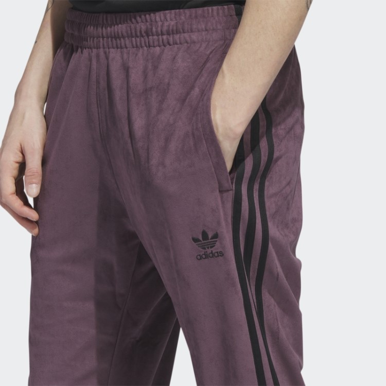 Calça De Pelúcia Marrom Adicolor Classics Adidas