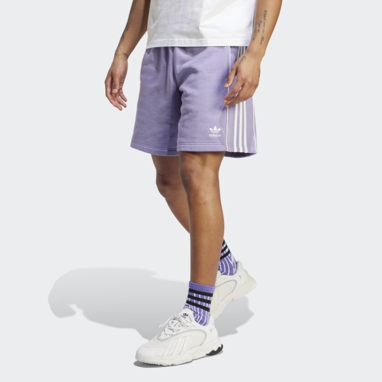 Shorts Lilás Adidas Rekive Moda