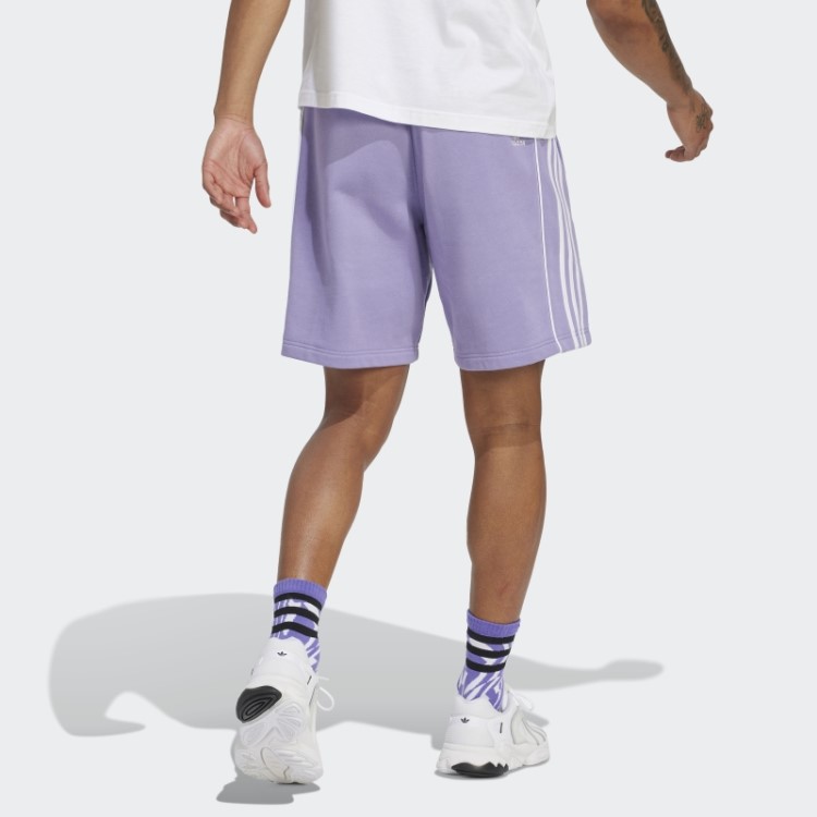 Shorts Lilás Adidas Rekive Moda