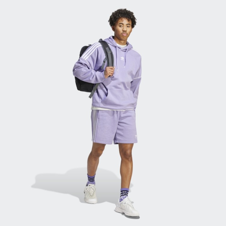 Shorts Lilás Adidas Rekive Moda