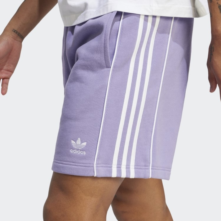 Shorts Lilás Adidas Rekive Moda