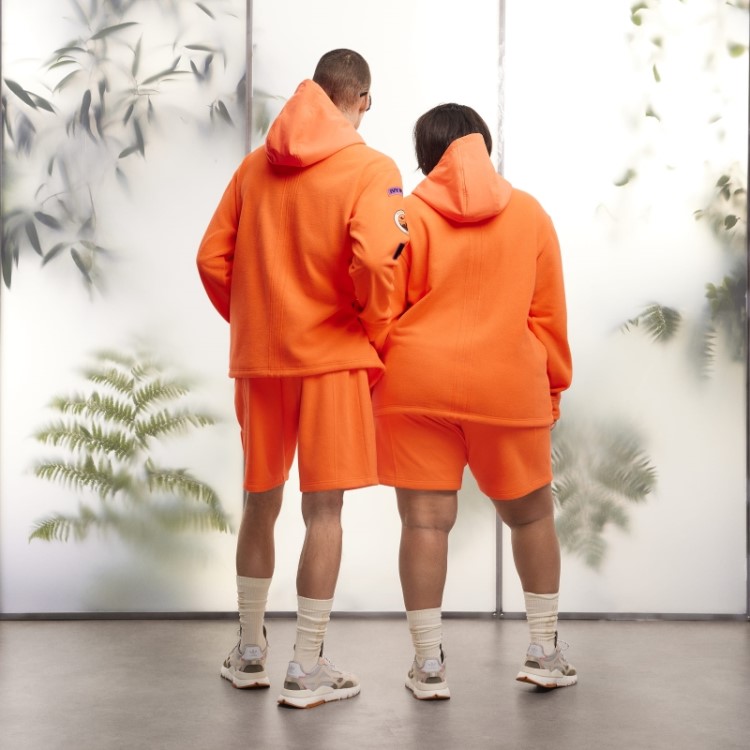 Moletom De Lã Polar Adidas (todos Os Gêneros) Laranja