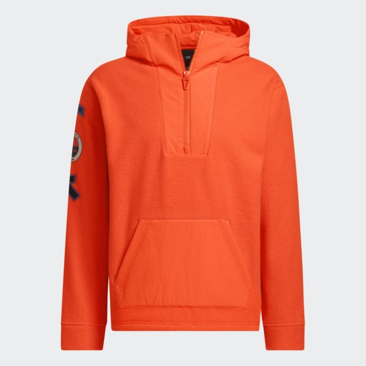 Moletom De Lã Polar Adidas (todos Os Gêneros) Laranja