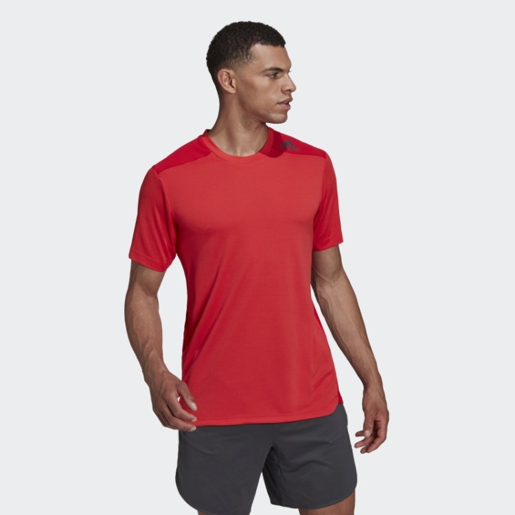 Vermelho Projetado Para Treinar Heat.rdy Hiit Tee Adidas