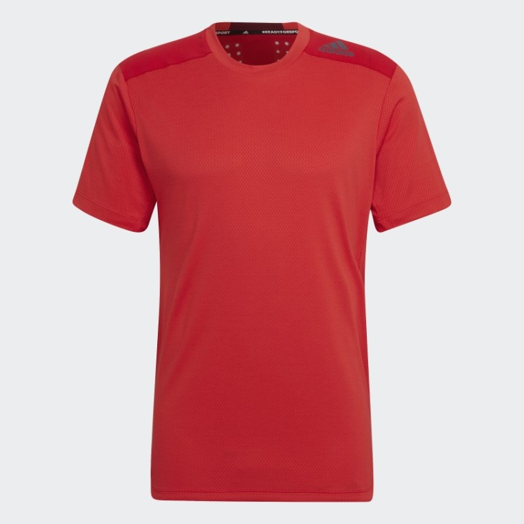 Vermelho Projetado Para Treinar Heat.rdy Hiit Tee Adidas