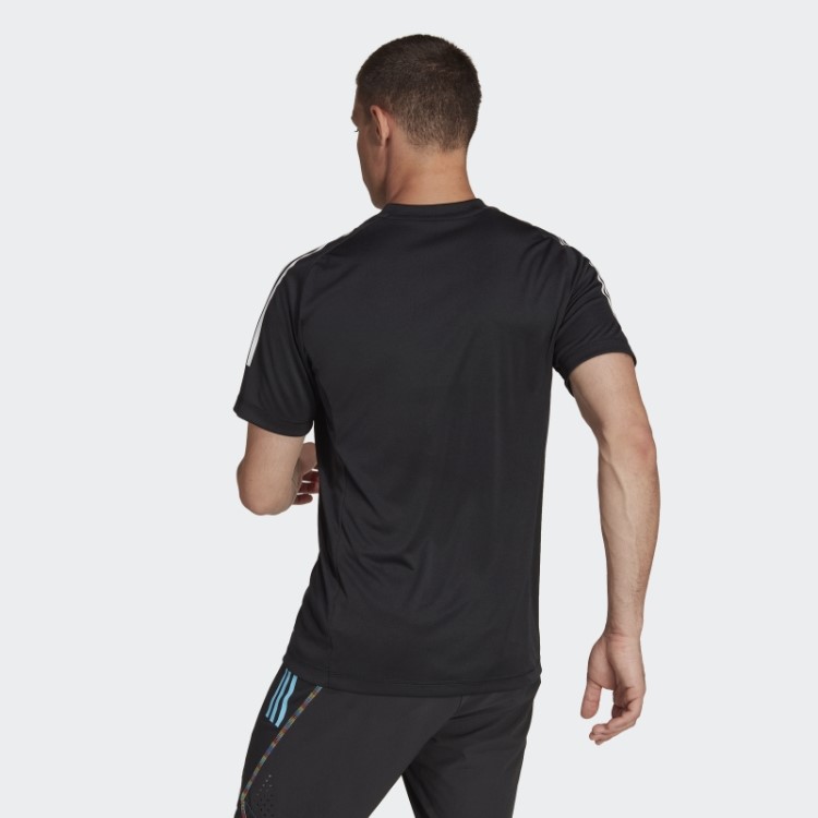 Adidas Preto Tiro 23 Pro Camisa Gráfica De Manga Curta