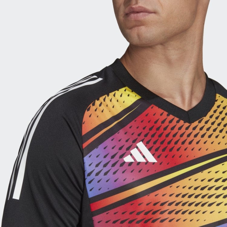 Adidas Preto Tiro 23 Pro Camisa Gráfica De Manga Curta