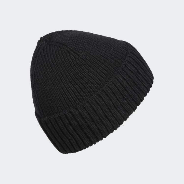 Gorro Adidas Com Dobra Na Moda Preto