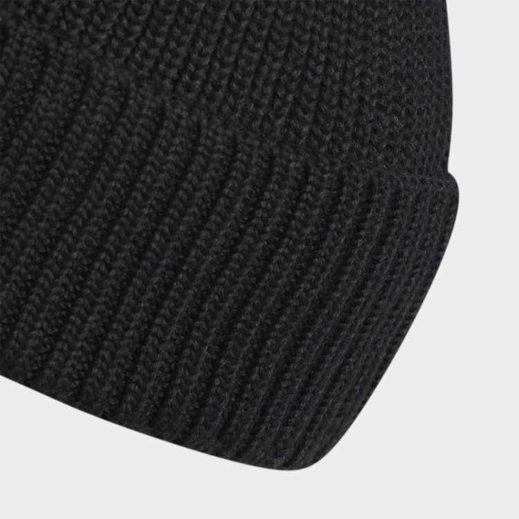 Gorro Adidas Com Dobra Na Moda Preto