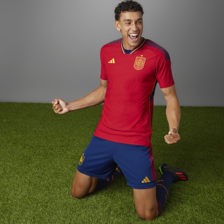 Adidas Red Spain 22 Home Autentic Jersey
