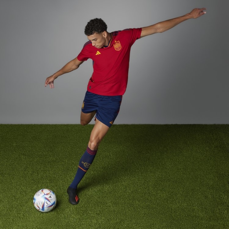 Adidas Red Spain 22 Home Autentic Jersey