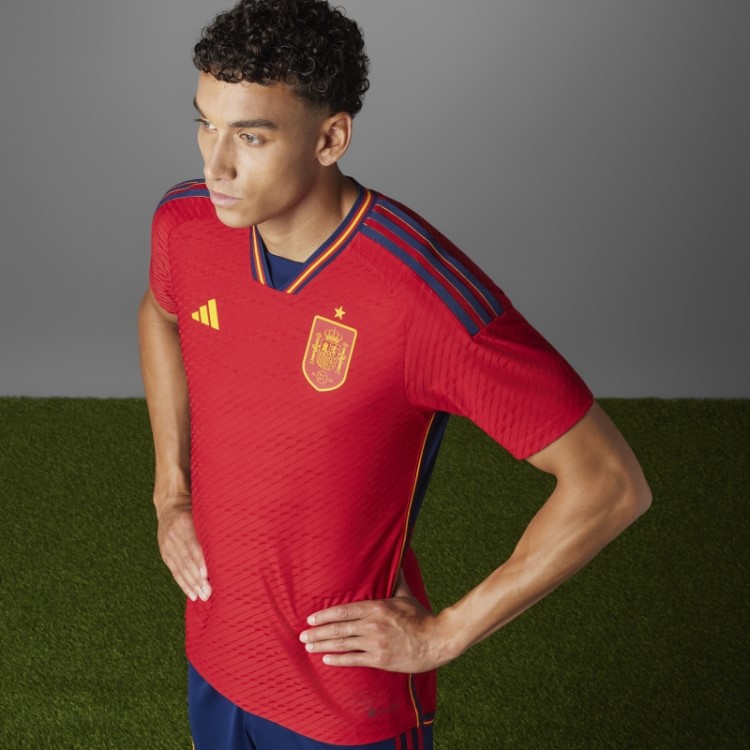 Adidas Red Spain 22 Home Autentic Jersey