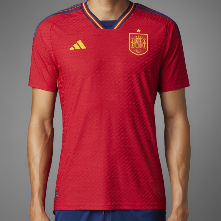 Adidas Red Spain 22 Home Autentic Jersey