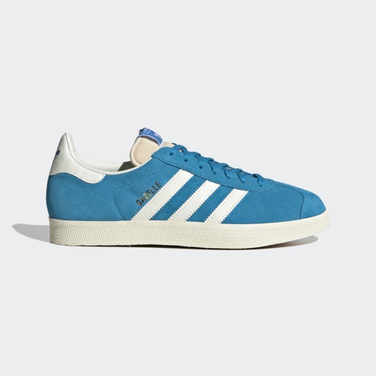 Tênis Adidas Gazelle Negrito Aqua