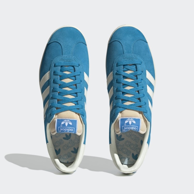 Tênis Adidas Gazelle Negrito Aqua