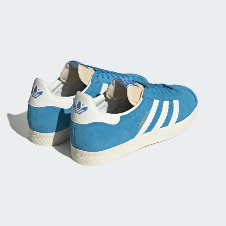 Tênis Adidas Gazelle Negrito Aqua
