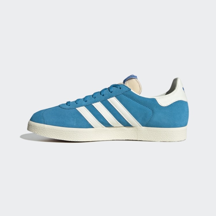 Tênis Adidas Gazelle Negrito Aqua