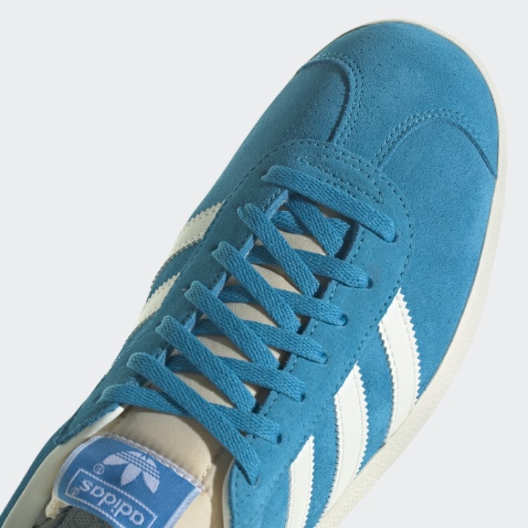 Tênis Adidas Gazelle Negrito Aqua