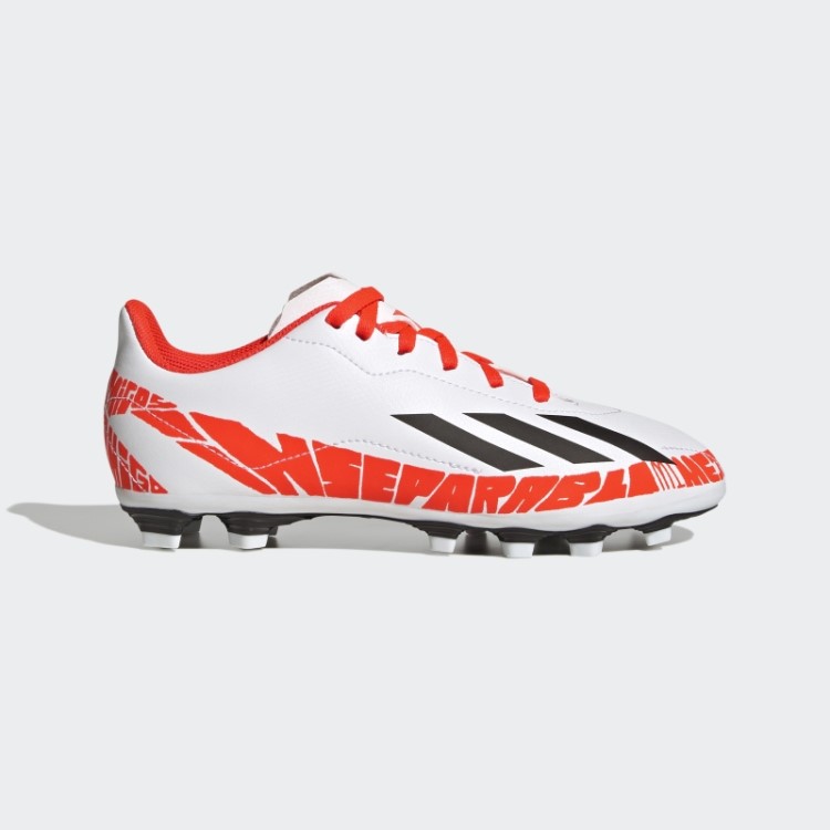 Chuteira Flexível Adidas White X Speedportal Messi.4