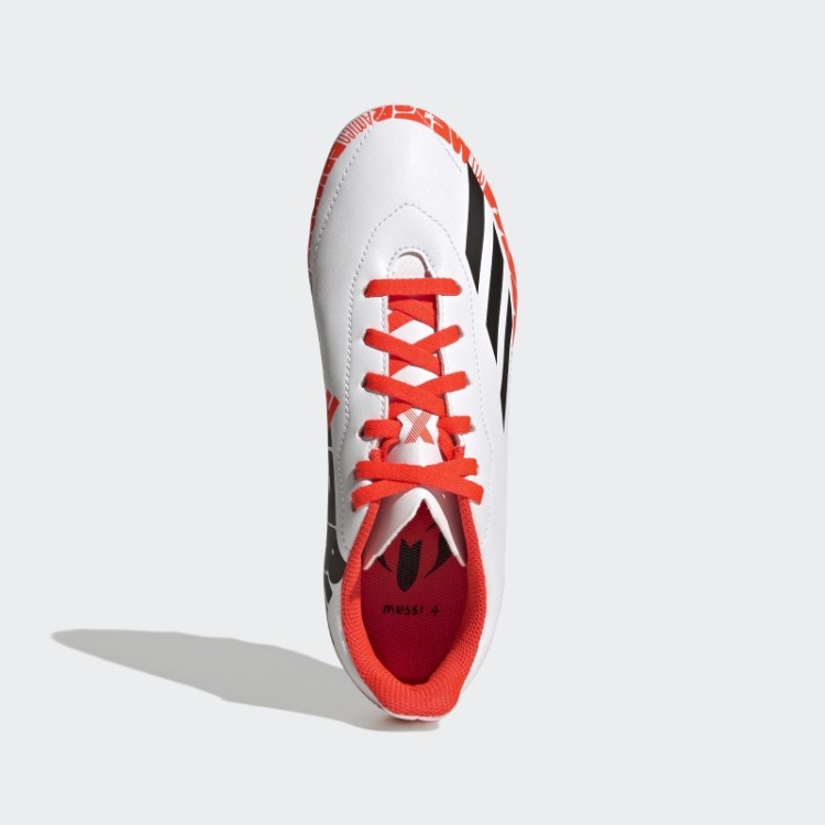 Chuteira Flexível Adidas White X Speedportal Messi.4