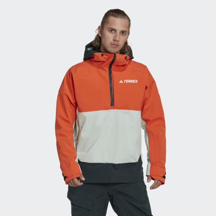 Terrex 2 Camadas Rain.rdy Snow Anoraque Adidas Laranja