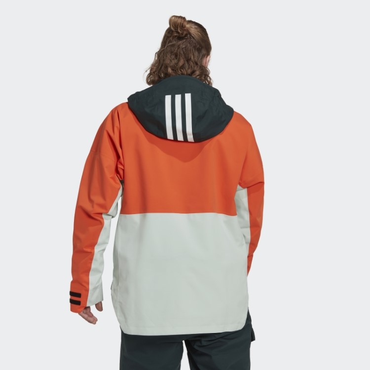 Terrex 2 Camadas Rain.rdy Snow Anoraque Adidas Laranja