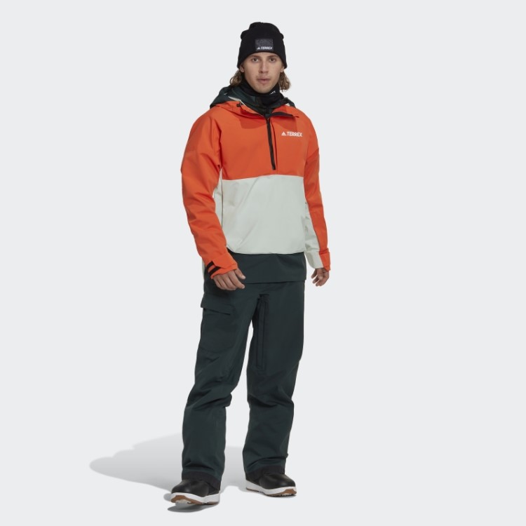 Terrex 2 Camadas Rain.rdy Snow Anoraque Adidas Laranja