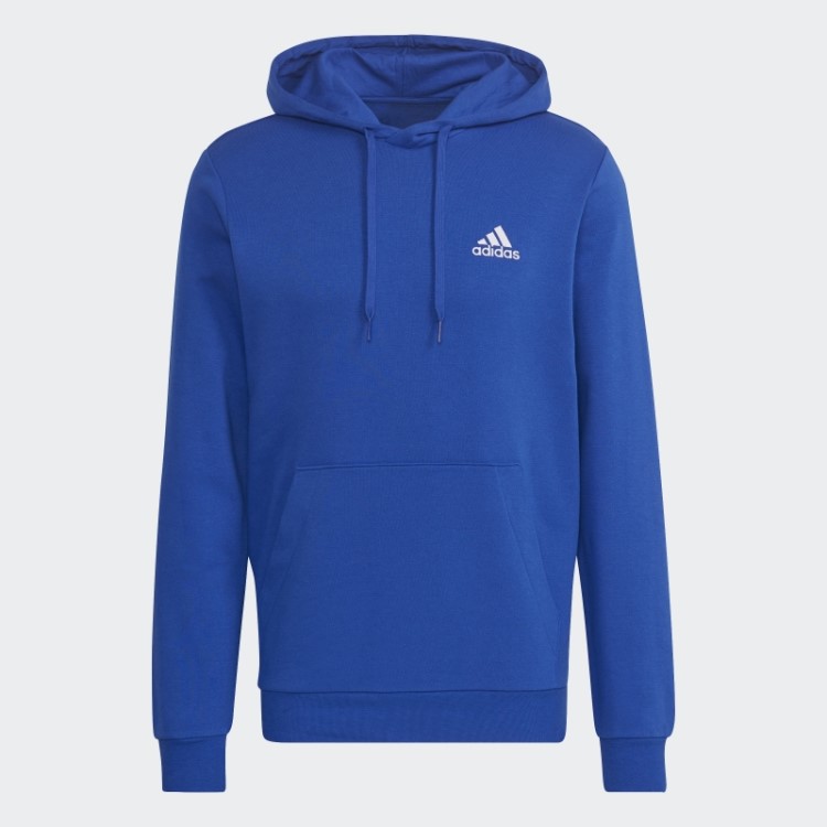 Hoodie De Lã Essencial Adidas Azul Royal