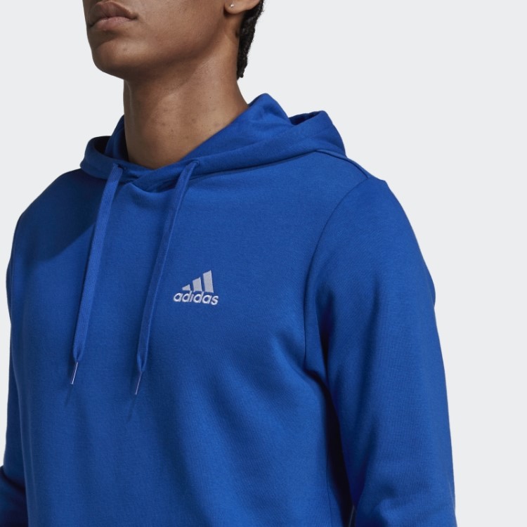 Hoodie De Lã Essencial Adidas Azul Royal