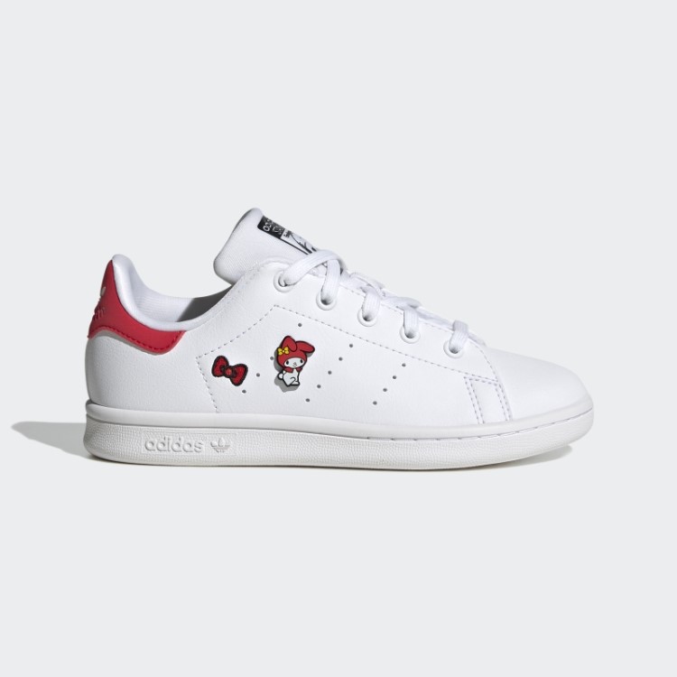 Adidas Stan Smith Sapatos Vermelhos Elegantes