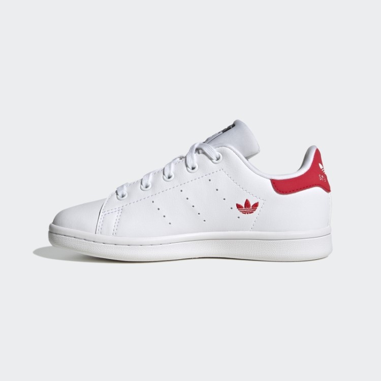 Adidas Stan Smith Sapatos Vermelhos Elegantes