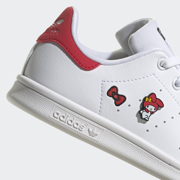 Adidas Stan Smith Sapatos Vermelhos Elegantes