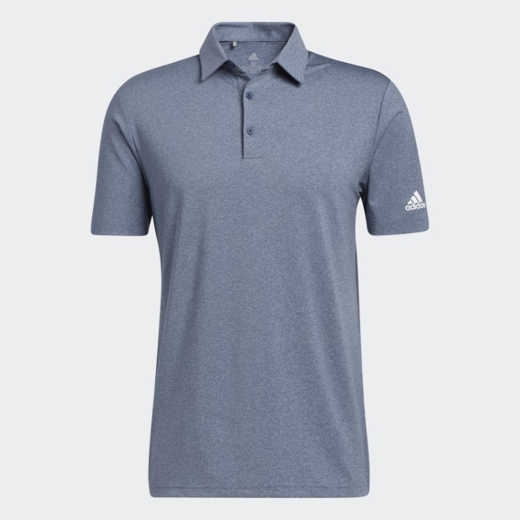 Camisa Polo Ultimate365 Heather Azul Marinho Adidas