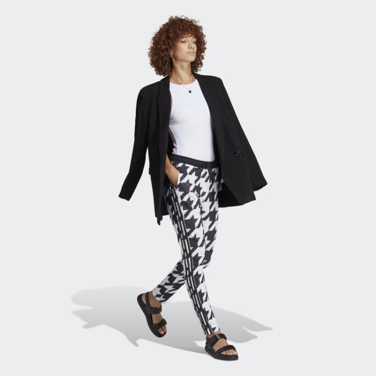 Calça Esportiva Houndstooth Sst Preta Adidas