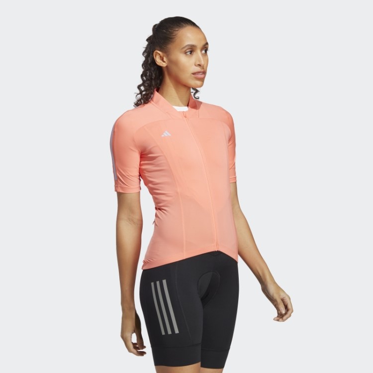 Adidas Coral A Camisa De Ciclismo De Manga Curta