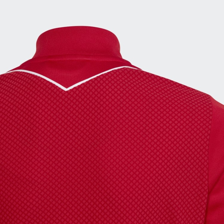 Elegante Jaqueta De Treino Vermelho Tiro 23 League Da Adidas