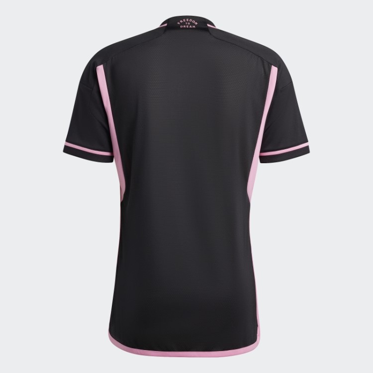 Preto Inter Miami Cf 23/24 Away Camisa Autêntica Adidas