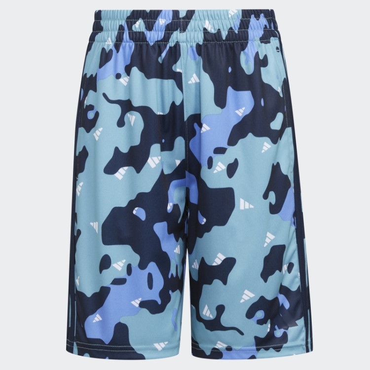 Short Camuflado Azul Aop Adidas