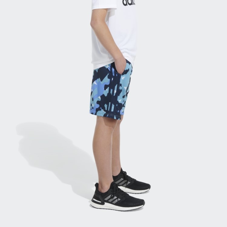 Short Camuflado Azul Aop Adidas