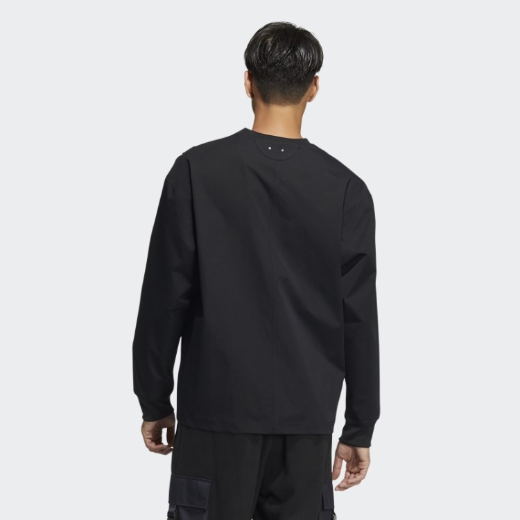 Top Preto Com Zíper Adidas