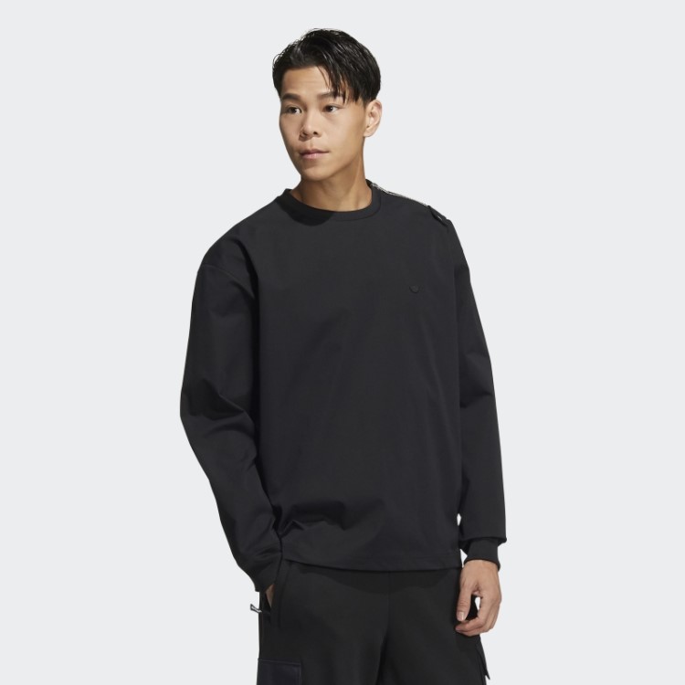 Top Preto Com Zíper Adidas