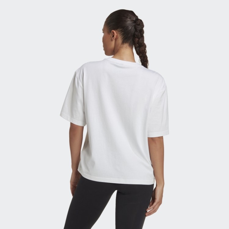 ícones Do Futuro Distintivo Da Camiseta Esportiva Adidas Branco