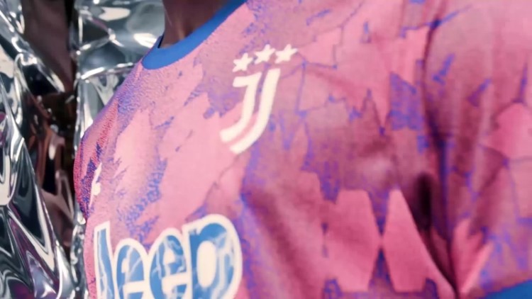Royal Adidas Juventus 22/23 Terceira Camisa Autêntica