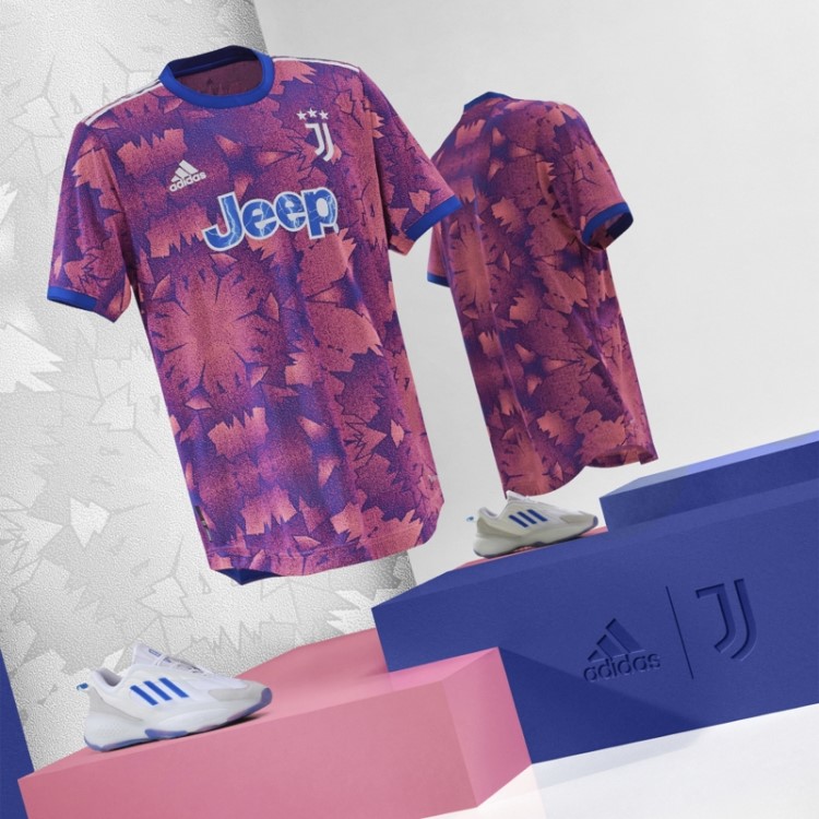 Royal Adidas Juventus 22/23 Terceira Camisa Autêntica