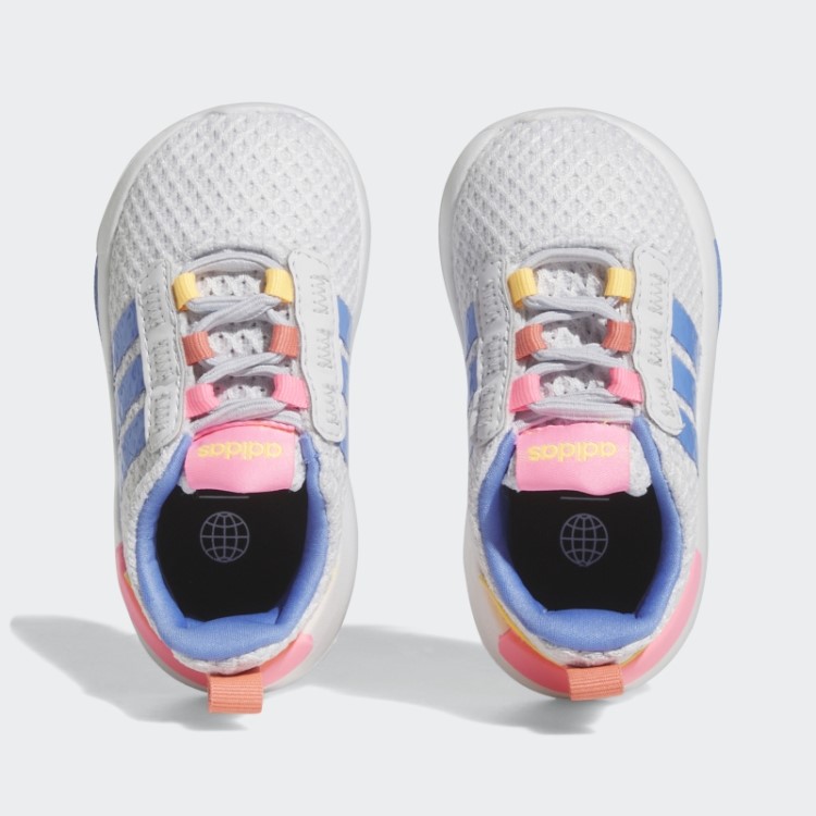 Adidas Racer Tr21 Estilo De Vida Sapatos Elásticos De Renda Traço Cinza