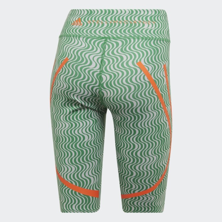 Adidas By Stella Mccartney Leggings De Ciclismo Com Estampa Truepurpose Verde Fashion