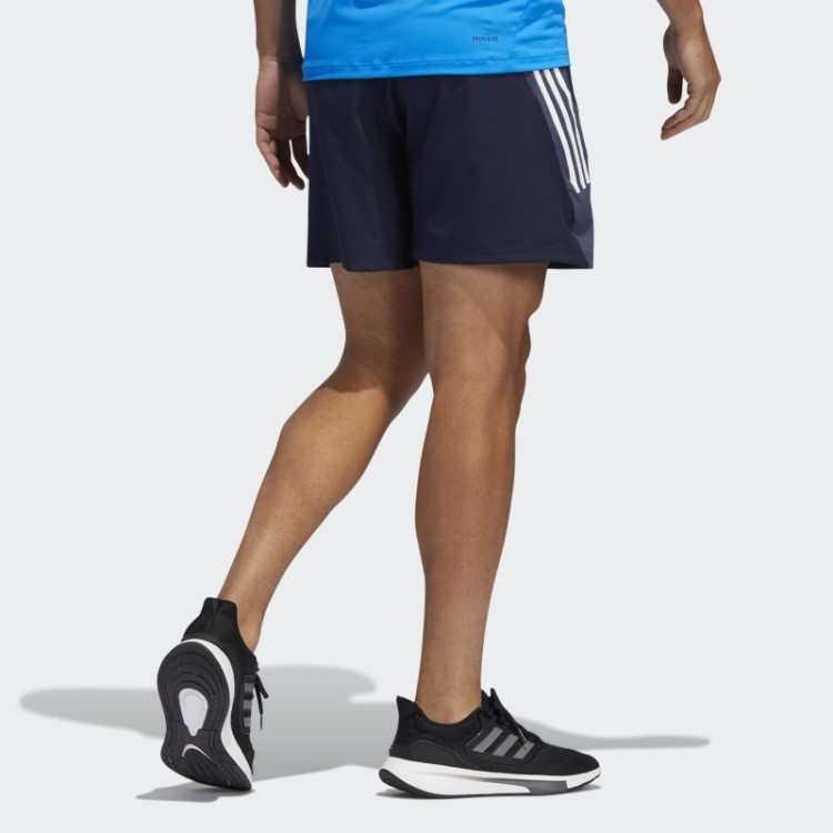 Shorts Slim Aeroready 3 Listras Ink Adidas