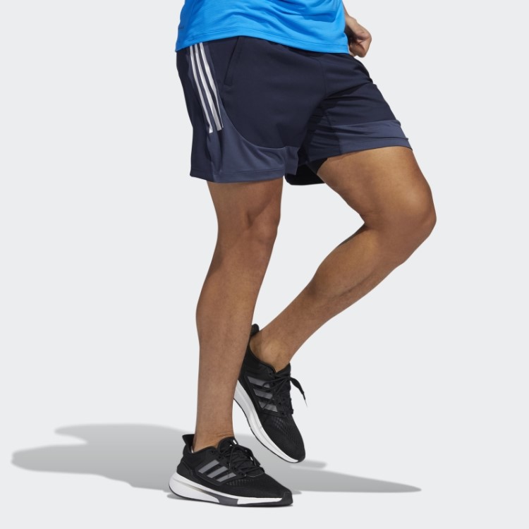 Shorts Slim Aeroready 3 Listras Ink Adidas