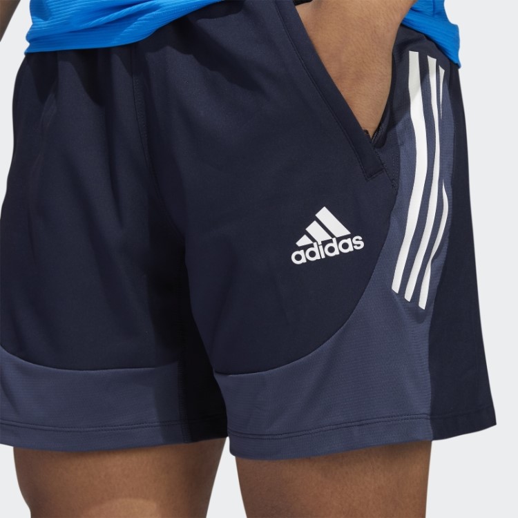 Shorts Slim Aeroready 3 Listras Ink Adidas